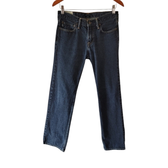 Abercrombie Kids Classic Straight Jeans Sz 16R  Medium Wash School Casual Travel - Picture 13 of 13
